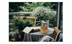 Solar-Laterne Wiener Geflecht