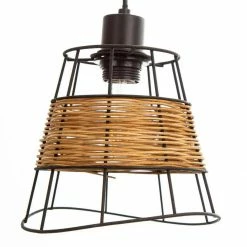 Pendelleuchte, 3-flammig, Rattan / Metall -Innenleuchten Verkaufsladen 11687915 4 202204122233