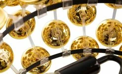 Pendelleuchte, 3-flammig, goldfarben/ schwarz 9 Pendelleuchte, 3-flammig, goldfarben/ schwarz -Innenleuchten Verkaufsladen 11687928 4 202204122233