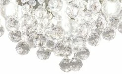 Deckenleuchte, 5-flammig, mit Kristellbehang -Innenleuchten Verkaufsladen 11687932 1 202204122233