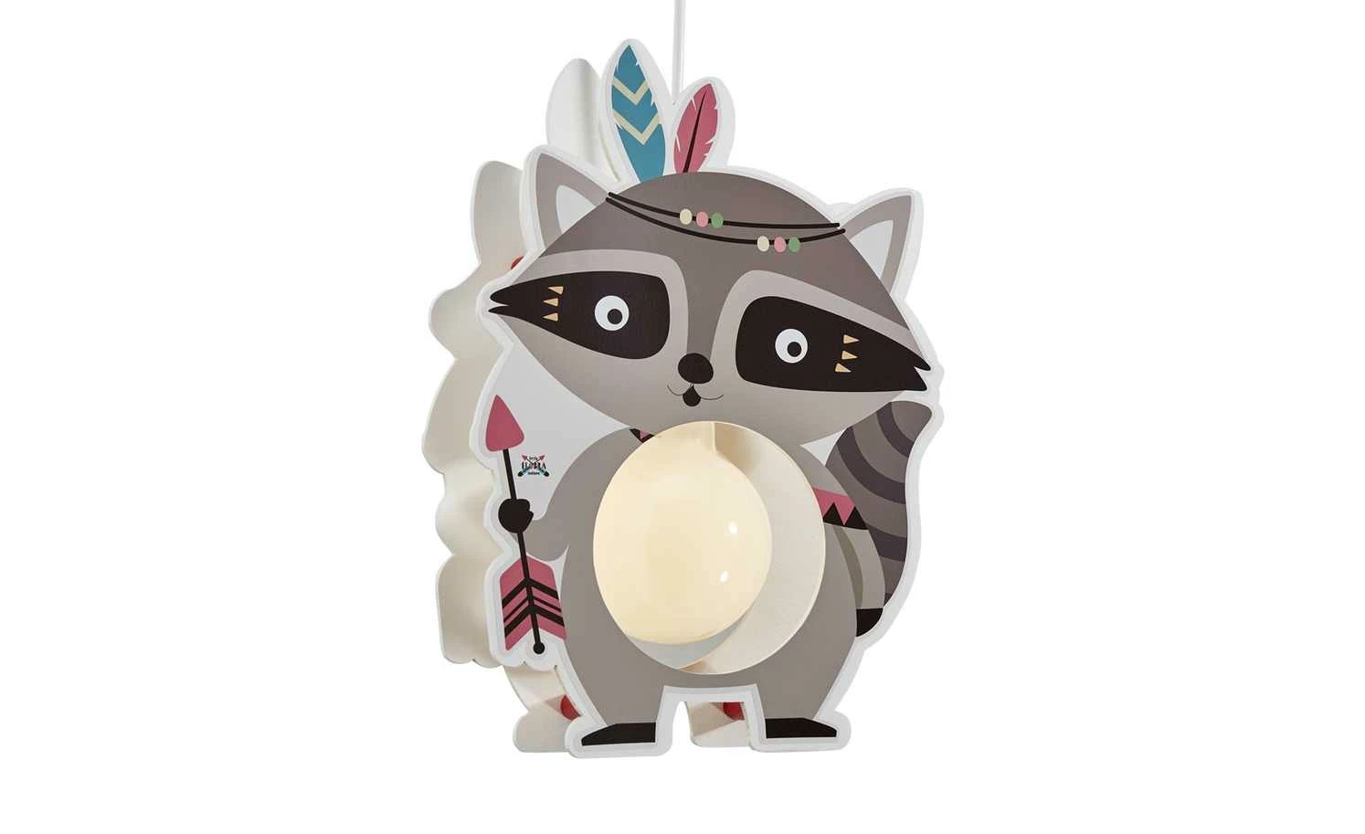 Pendelleuchte Waschbär Oskar 3 Pendelleuchte Waschbär Oskar