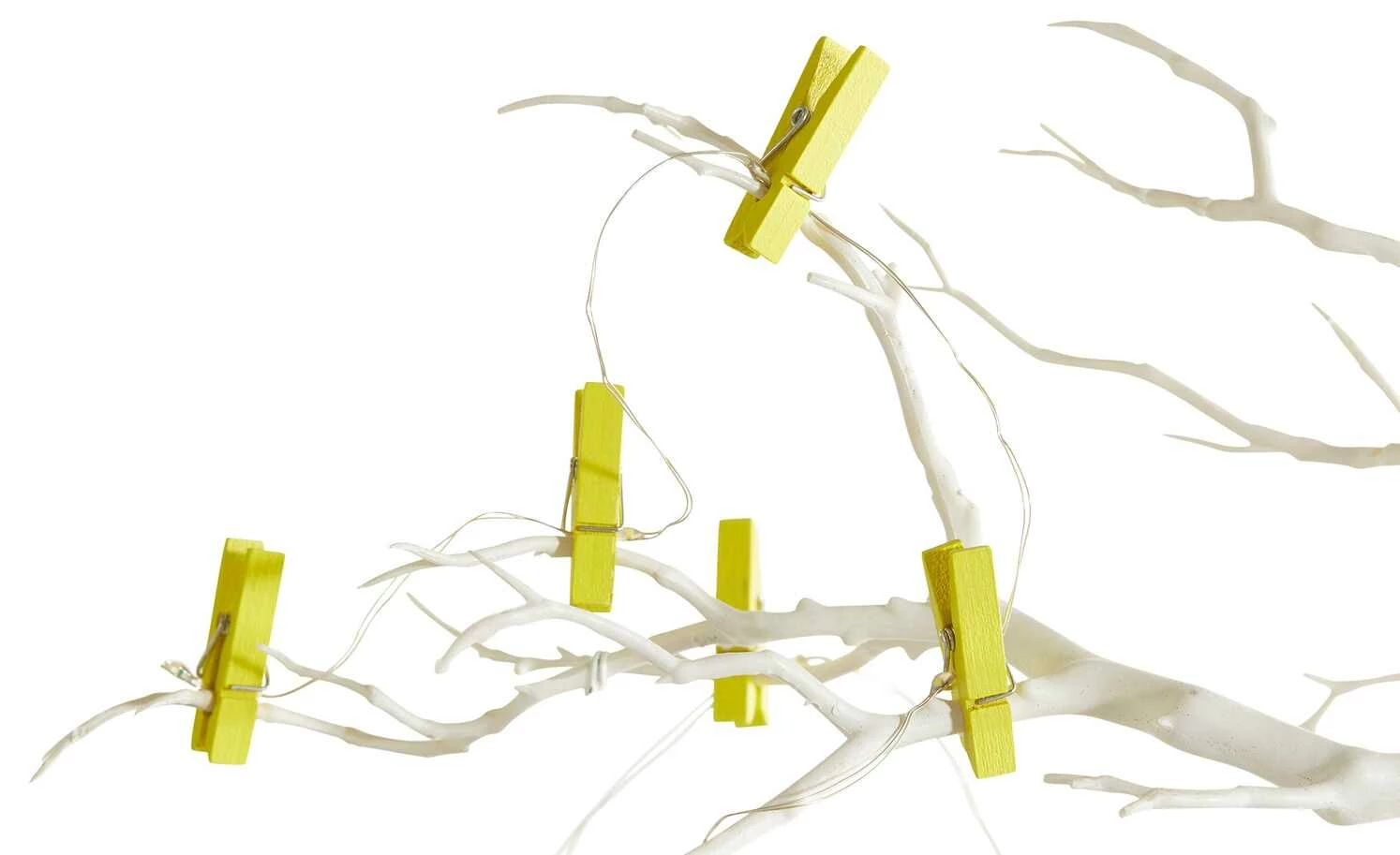 LED Lichterkette inkl. 20 Klammern | Gelb 8 LED Lichterkette inkl. 20 Klammern | Gelb – Bild 6