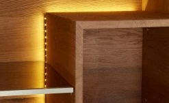 Wohnwert LED-Beleuchtung Novum | für Standelement Mattglas Anthrazit