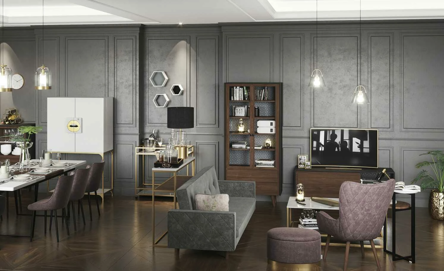 Playboy Hängeleuchte Liza 5 Playboy Hängeleuchte Liza – Bild 3