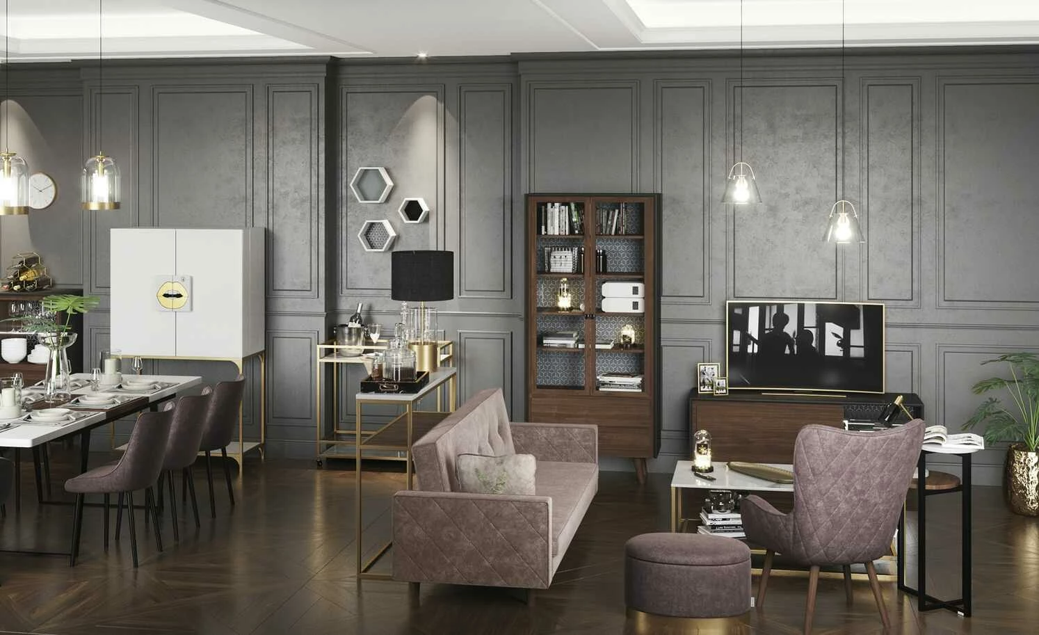 Playboy Hängeleuchte Liza 4 Playboy Hängeleuchte Liza – Bild 2