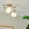 Deckenstrahler, 2-flammig, Glas weis/transparent -Innenleuchten Verkaufsladen 323294501 4 202107011258
