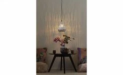 Trio Pendelleuchte, 1-flammig, Metall grau antik