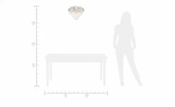 Deckenlampe mit hängenden Acrylbehang -Innenleuchten Verkaufsladen 661808 2 202001172243