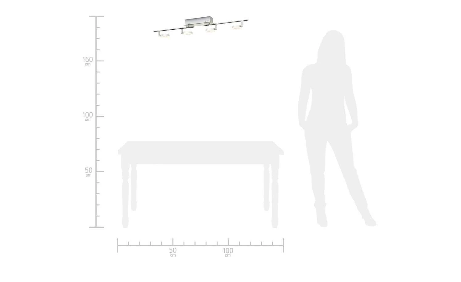 Paul Neuhaus LED-Deckenstrahler mit 4 ringförmigen Spots 6 Paul Neuhaus LED-Deckenstrahler mit 4 ringförmigen Spots – Bild 4