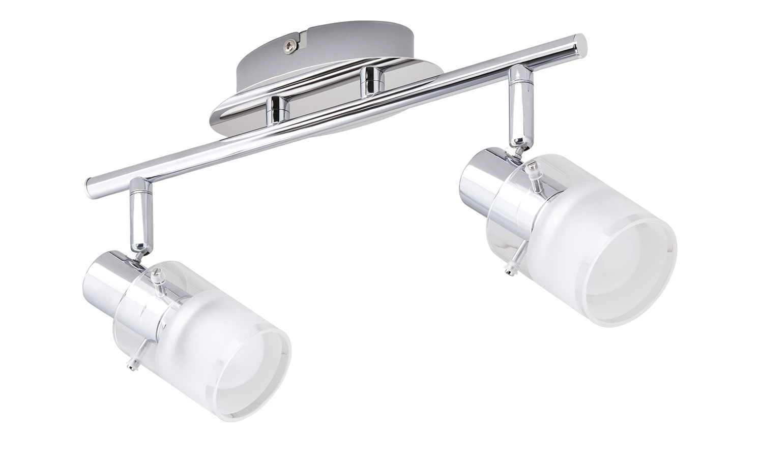 KHG LED-Deckenstrahler, 2-flammig Glas teilsatiniert 6 KHG LED-Deckenstrahler, 2-flammig Glas teilsatiniert – Bild 4