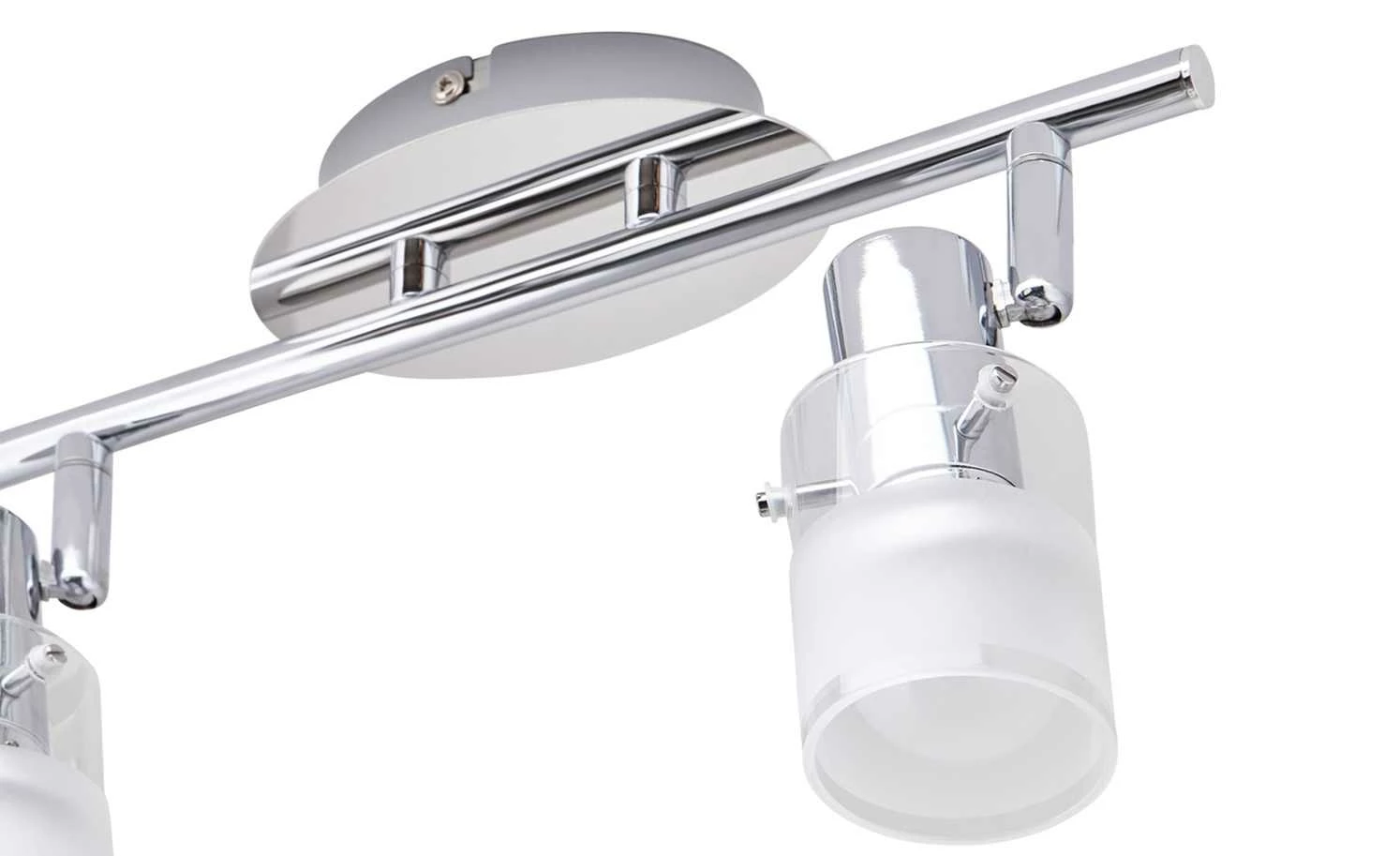 KHG LED-Deckenstrahler, 2-flammig Glas teilsatiniert 7 KHG LED-Deckenstrahler, 2-flammig Glas teilsatiniert – Bild 5