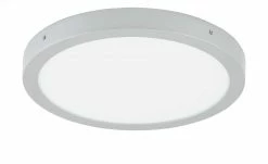 LED-Panel, chrom matt, rund ´groß´ | 21,8|W -Innenleuchten Verkaufsladen 663560 2 202109162232