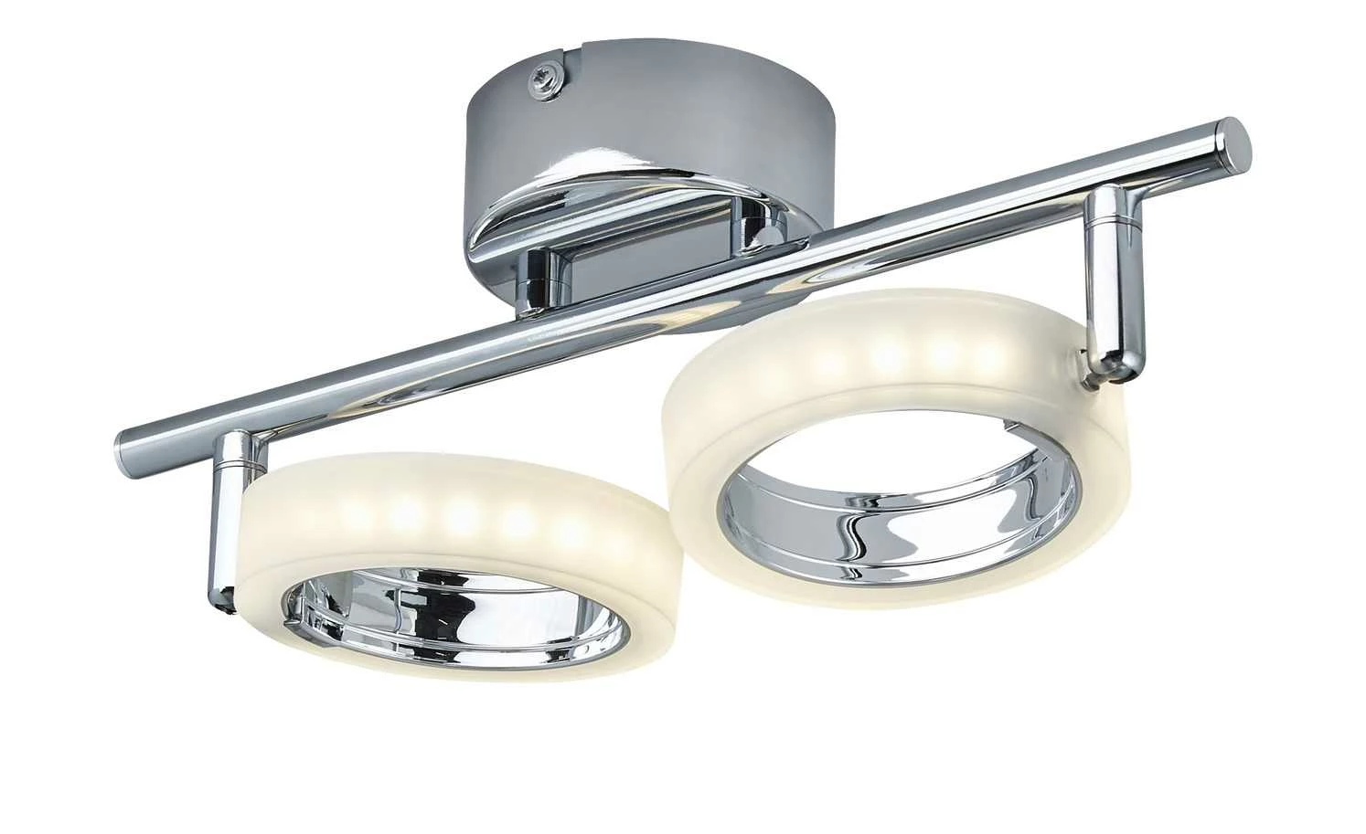 KHG LED-Deckenstrahler, 2-flammig, Acrylringe 4 KHG LED-Deckenstrahler, 2-flammig, Acrylringe – Bild 2