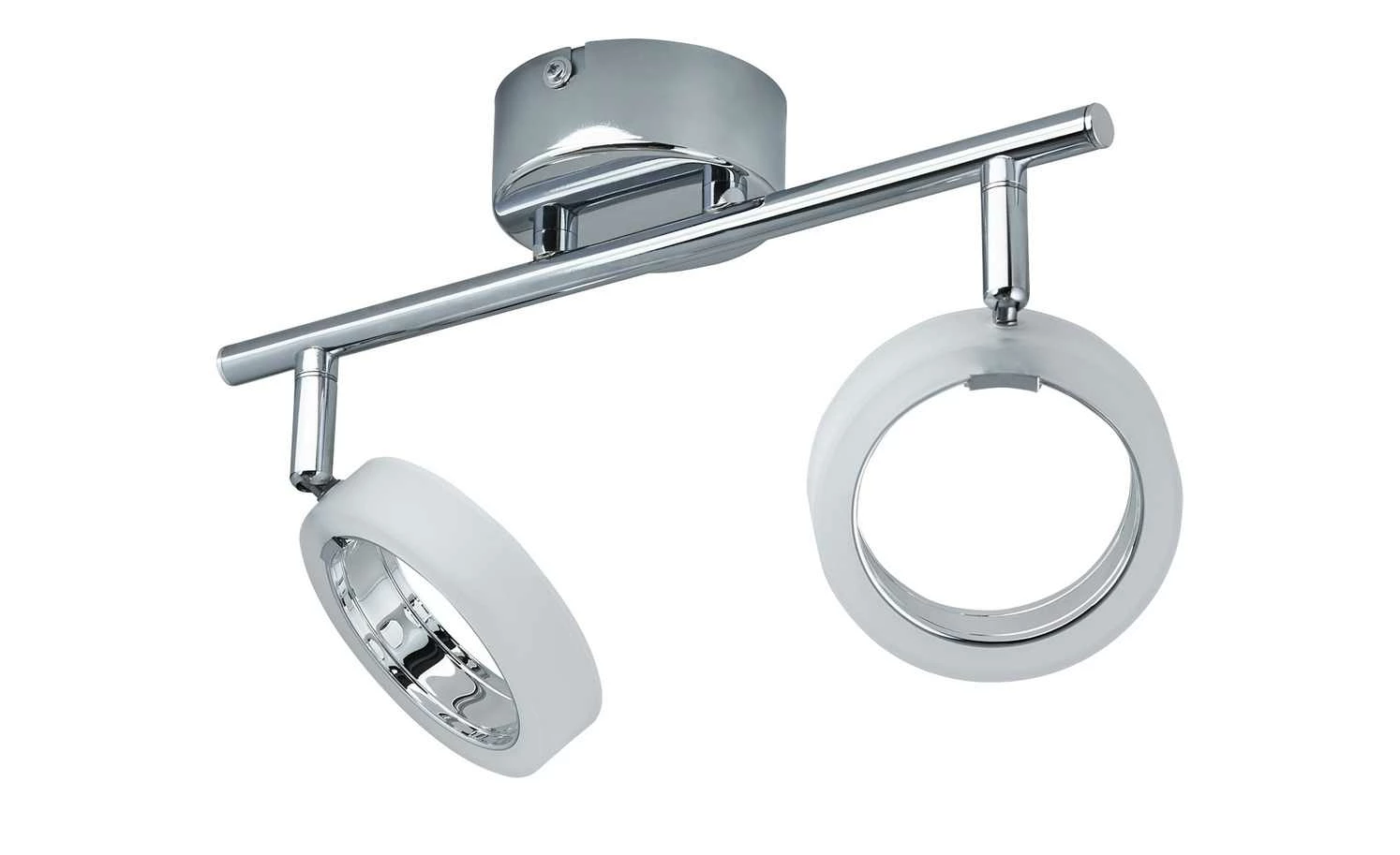 KHG LED-Deckenstrahler, 2-flammig, Acrylringe 6 KHG LED-Deckenstrahler, 2-flammig, Acrylringe – Bild 4