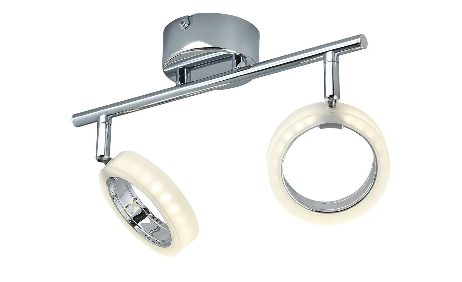 KHG LED-Deckenstrahler, 2-flammig, Acrylringe 3 KHG LED-Deckenstrahler, 2-flammig, Acrylringe