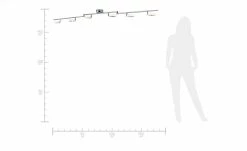 KHG LED-Deckenstrahler, 6-flammig mit Acrylringen -Innenleuchten Verkaufsladen 663688 4 202002202235