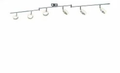 KHG LED-Deckenstrahler, 6-flammig mit Acrylringen -Innenleuchten Verkaufsladen 663688 5 202106211241