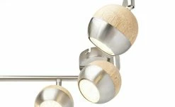 KHG LED-Spot, 4-flammig, mit Holz -Innenleuchten Verkaufsladen 663851 7 201811271526