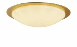 KHG LED-Deckenleuchte, 1-flammig, goldfarben | 42,5|cm -Innenleuchten Verkaufsladen 664101 4 201902062130