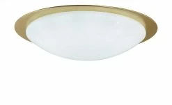 KHG LED-Deckenleuchte, 1-flammig, goldfarben | 42,5|cm -Innenleuchten Verkaufsladen 664101 5 201903160639