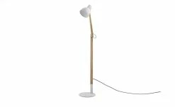 HOME STORY Leseleuchte, 1-flammig, Weiß / Esche -Innenleuchten Verkaufsladen 664196 7 202106221241