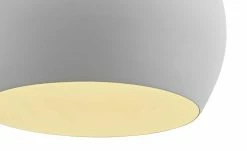 HOME STORY LED-Pendelleuchte, 1-flammig, weiß mit Fernbedienung -Innenleuchten Verkaufsladen 664199 2 202106221241