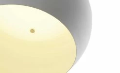 HOME STORY LED-Pendelleuchte, 1-flammig, weiß mit Fernbedienung -Innenleuchten Verkaufsladen 664199 3 202106221241