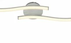 KHG LED-Deckenleuchte, 2-flammig, alufarben -Innenleuchten Verkaufsladen 664431 2 202010200204