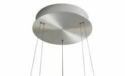 B-Leuchten LED-Pendelleuchte, Nickel matt/ chrom abgesetzt -Innenleuchten Verkaufsladen 665188 2 202110202232