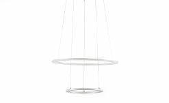 B-Leuchten LED-Pendelleuchte, Nickel matt/ chrom abgesetzt -Innenleuchten Verkaufsladen 665188 4 202110202232