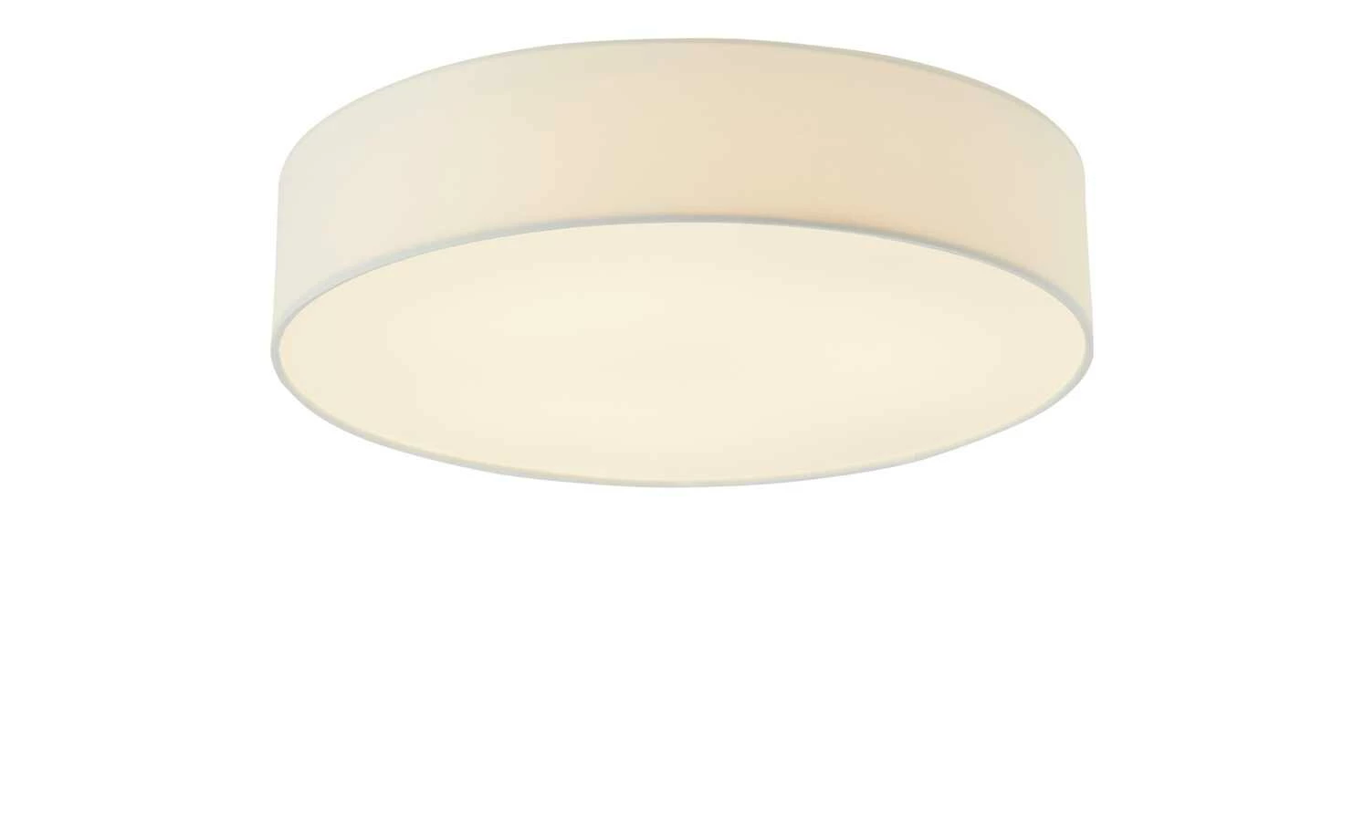 KHG LED-Deckenleuchte, 1-flammig, Stoffschirm weiß 8 KHG LED-Deckenleuchte, 1-flammig, Stoffschirm weiß – Bild 6