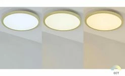 KHG LED-Deckenleuchte, messing-blank -Innenleuchten Verkaufsladen 665244 3 202010200001