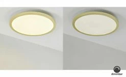 KHG LED-Deckenleuchte, messing-blank -Innenleuchten Verkaufsladen 665244 4 202010200001