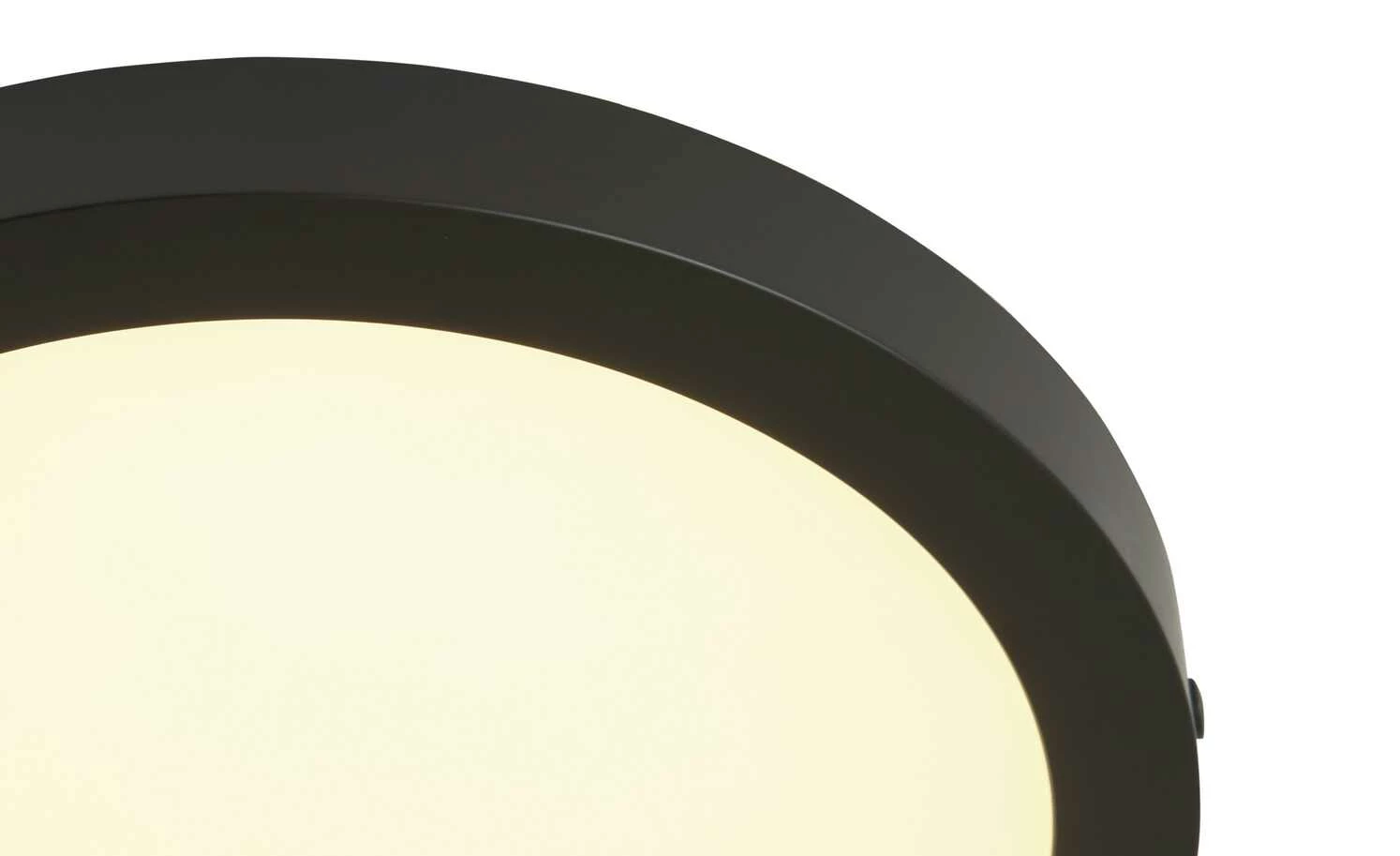 LED-Deckenleuchte, rund, schwarz 6 LED-Deckenleuchte, rund, schwarz – Bild 4