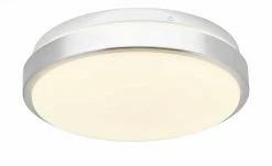 KHG LED-Deckenleuchte, silberfarben / weiß 7 KHG LED-Deckenleuchte, silberfarben / weiß -Innenleuchten Verkaufsladen 665455 1 202206241234