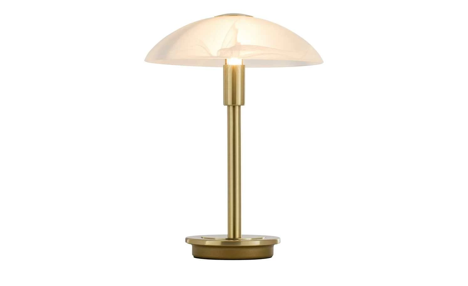 Paul Neuhaus Tischleuchte messing matt mit Glasschirm 3 Paul Neuhaus Tischleuchte messing matt mit Glasschirm