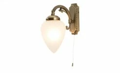 KHG Wandlampe alt-messing in Antik-Optik