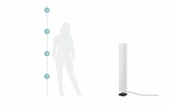 HOME STORY Stehlampe mit weißem Papierschirm, Holzfuß 14 HOME STORY Stehlampe mit weißem Papierschirm, Holzfuß -Innenleuchten Verkaufsladen 684178 7 202106182233