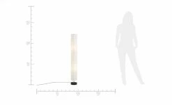 HOME STORY Stehleuchte mit weißem Papierschirm -Innenleuchten Verkaufsladen 684179 2 202106211241