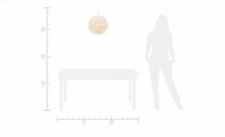 for friends Pendelleuchte Kunststoff Kugel mit Lamellen -Innenleuchten Verkaufsladen 686252 4 201911282242