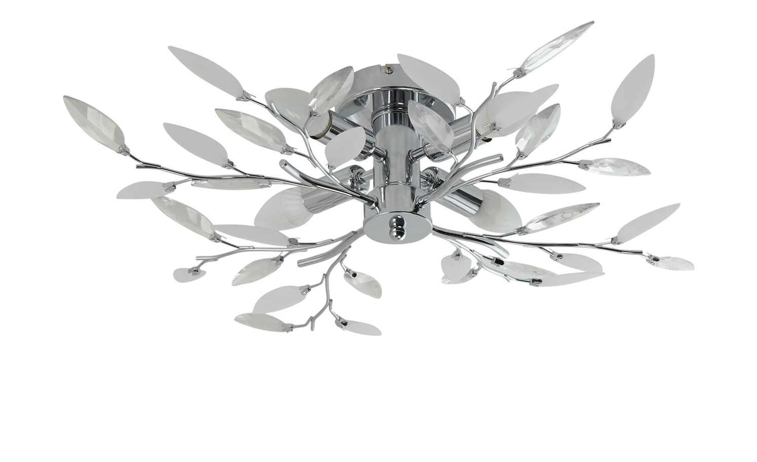 Deckenlampe Blatt-Elemente Dekorglas 5 Deckenlampe Blatt-Elemente Dekorglas – Bild 3