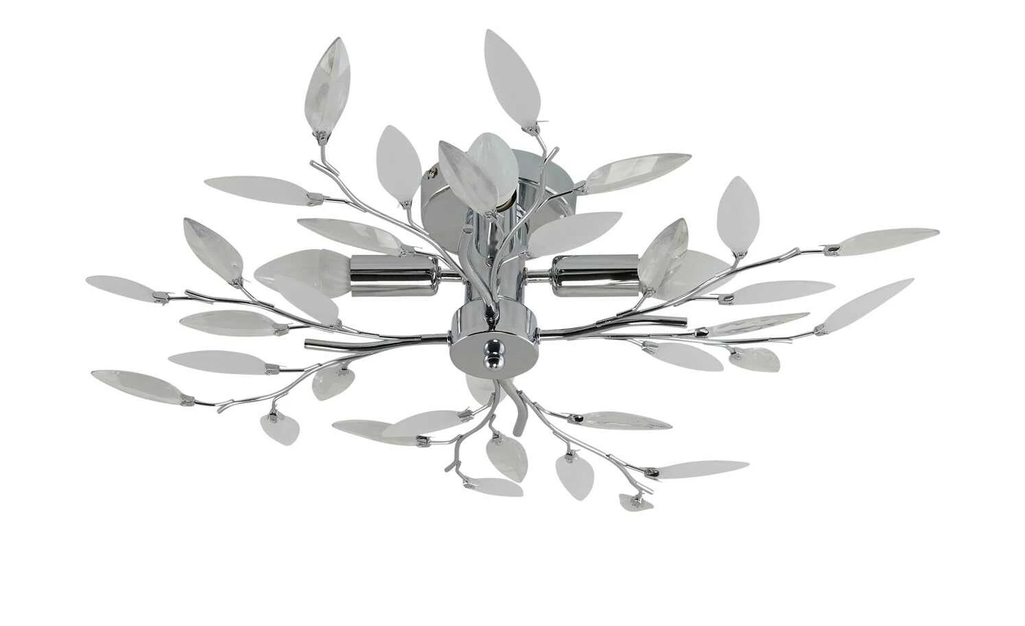 Deckenlampe Blatt-Elemente Dekorglas 4 Deckenlampe Blatt-Elemente Dekorglas – Bild 2
