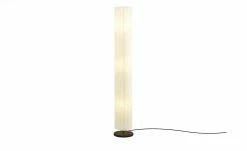 HOME STORY Stehlampe mit weißem Papierschirm rund -Innenleuchten Verkaufsladen 687323 4 201811271452