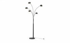 HOME STORY Bogenleuchte schwarz mit 5 Armen -Innenleuchten Verkaufsladen 688641 12 202204191232