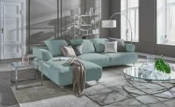 HOME STORY Bogenleuchte mit weißem Stoffschirm 91 HOME STORY Bogenleuchte mit weißem Stoffschirm -Innenleuchten Verkaufsladen 688647 11 202002140030