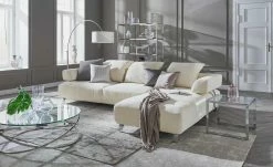 HOME STORY Bogenleuchte mit weißem Stoffschirm 90 HOME STORY Bogenleuchte mit weißem Stoffschirm -Innenleuchten Verkaufsladen 688647 12 202002140030