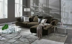 HOME STORY Bogenleuchte mit weißem Stoffschirm 84 HOME STORY Bogenleuchte mit weißem Stoffschirm -Innenleuchten Verkaufsladen 688647 18 202002140030