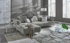 HOME STORY Bogenleuchte mit weißem Stoffschirm 78 HOME STORY Bogenleuchte mit weißem Stoffschirm -Innenleuchten Verkaufsladen 688647 24 202002140030