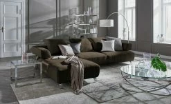 HOME STORY Bogenleuchte mit weißem Stoffschirm 76 HOME STORY Bogenleuchte mit weißem Stoffschirm -Innenleuchten Verkaufsladen 688647 26 202002140030