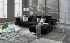 HOME STORY Bogenleuchte mit weißem Stoffschirm 75 HOME STORY Bogenleuchte mit weißem Stoffschirm -Innenleuchten Verkaufsladen 688647 27 202002140030